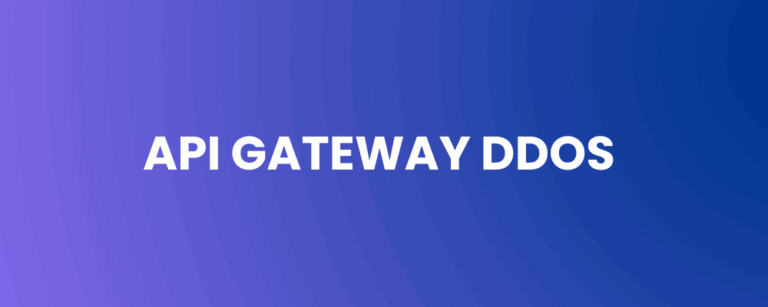 API Gateway DDoS 