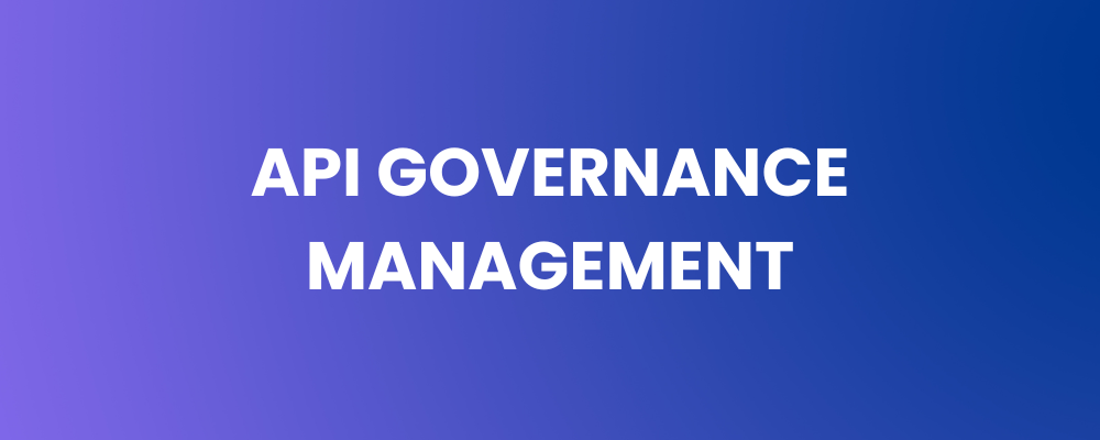 API Governance Management