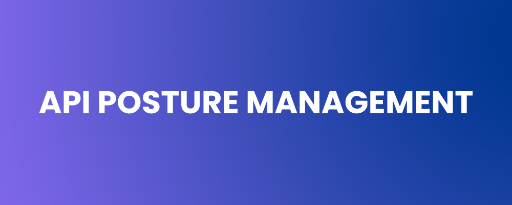 API Posture Management