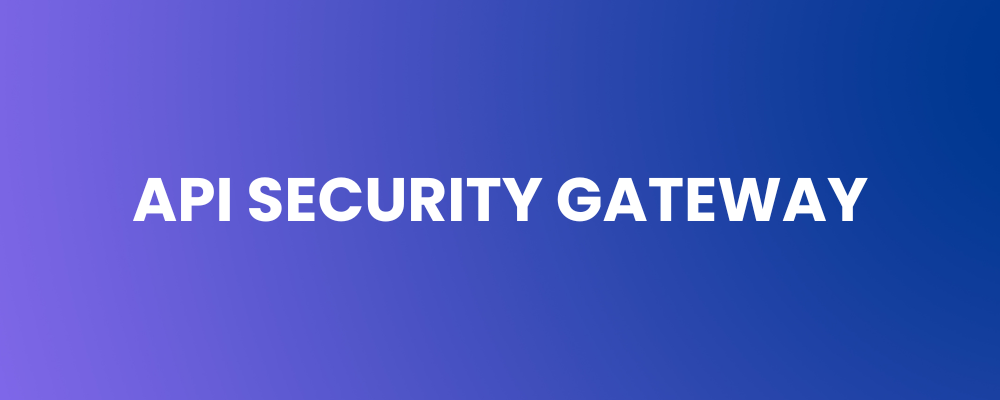 API Security Gateway