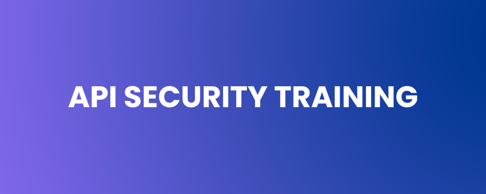 API Security Training