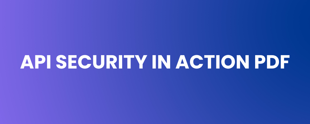 API Security in Action PDF
