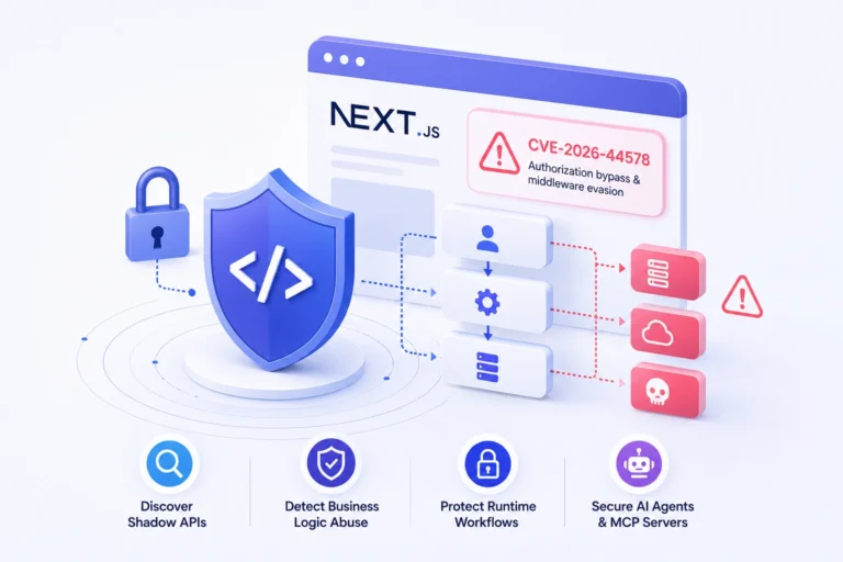 Next.js Vulnerability Exposes Credentials and Protected Data – Why Runtime API Security Matters