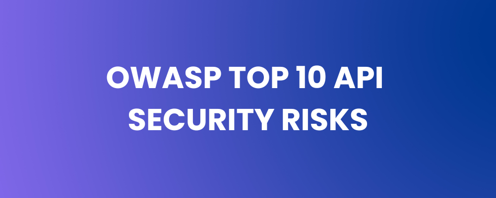 OWASP Top 10 API Security Risks