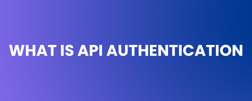 What is API Authentication