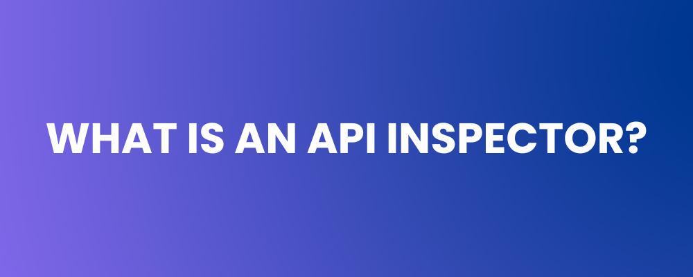 What is an API Inspector